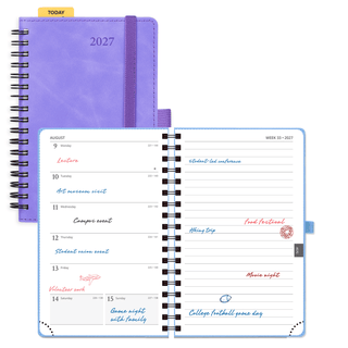 POPRUN 2026 Weekly Planner Lillac