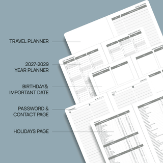 POPRUN 2026 Monthly Planner
