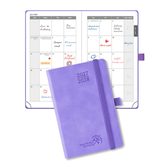 POPRUN 2026 Monthly Planner Lillac