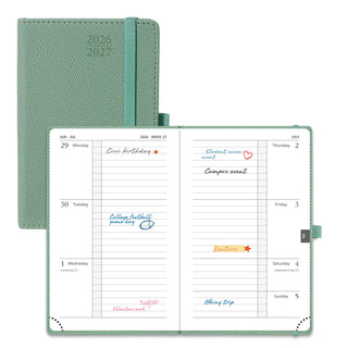 POPRUN 2026-2027 Academic Planner Army Green