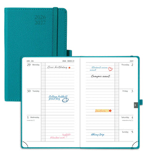 POPRUN 2026-2027 Academic Planner Pacific Green