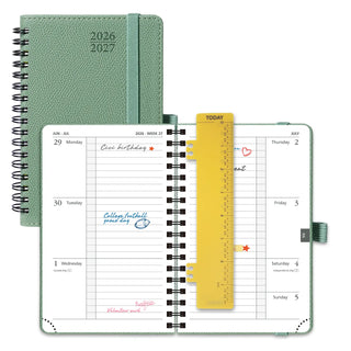 POPRUN 2026-2027 Academic Planner Army Green
