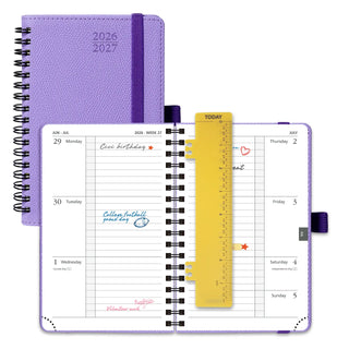 POPRUN 2026-2027 Academic Planner Lavender