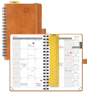 POPRUN 2026-2027 Academic Planner Brown