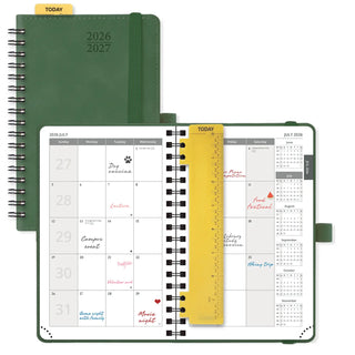POPRUN 2026-2027 Academic Planner Green