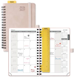 POPRUN 2026-2027 Academic Planner Pink
