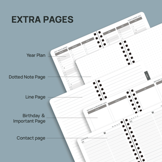 POPRUN 2025 Monthly Planner