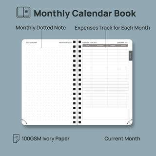 POPRUN 2025 Monthly Planner