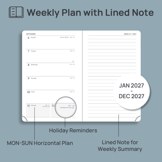 POPRUN Weekly Planner