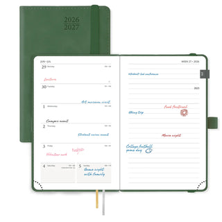 POPRUN 2026-2027 Academic Planner Green