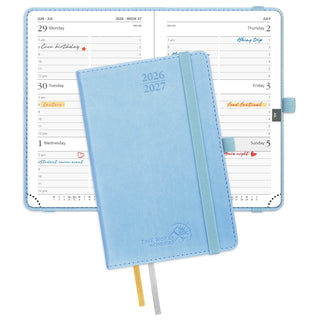 POPRUN 2026-2027 Academic Planner Blue