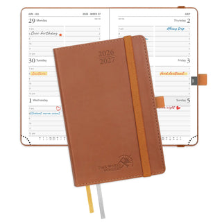 POPRUN 2026-2027 Academic Planner Brown
