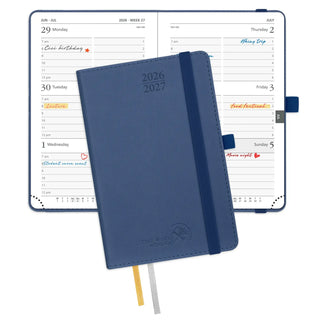 POPRUN 2026-2027 Academic Planner Navy Blue