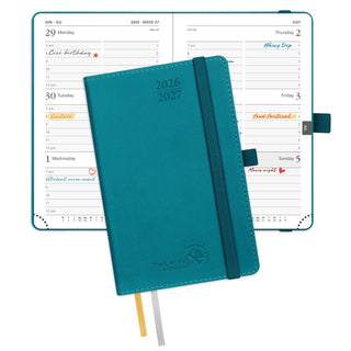 POPRUN 2026-2027 Academic Planner Pacific Green