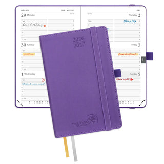 POPRUN 2026-2027 Academic Planner Purple