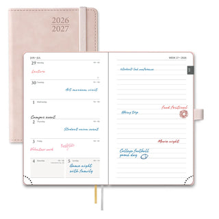 POPRUN 2026-2027 Academic Planner Pink