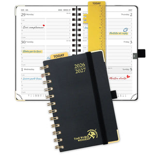 POPRUN 2026-2027 Academic Planner Black