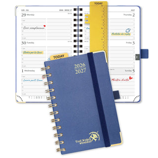 POPRUN 2026-2027 Academic Planner Navy Blue