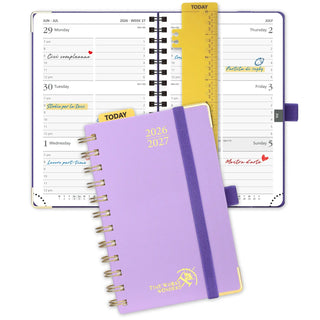POPRUN 2026-2027 Academic Planner Violet