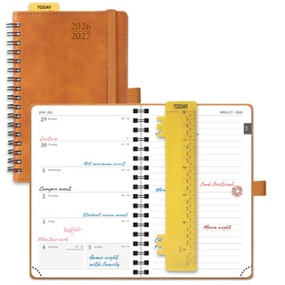 POPRUN 2026-2027 Academic Planner Brown