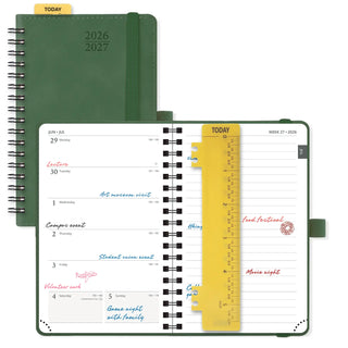 POPRUN 2026-2027 Academic Planner Green