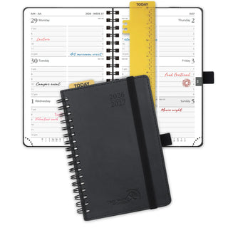 POPRUN 2026-2027 Academic Planner Black