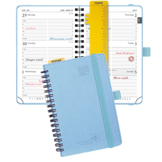 POPRUN 2026-2027 Academic Planner Blue