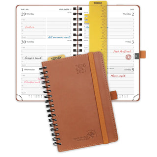 POPRUN 2026-2027 Academic Planner Brown