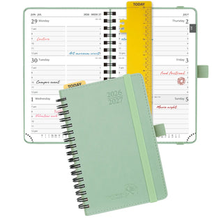 POPRUN 2026-2027 Academic Planner Celadon Green