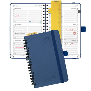 POPRUN 2026-2027 Academic Planner Navy Blue