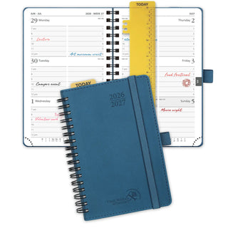 POPRUN 2026-2027 Academic Planner Night Sky Blue