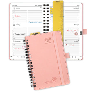 POPRUN 2026-2027 Academic Planner Pink
