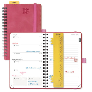 POPRUN 2026-2027 Academic Planner Magenta