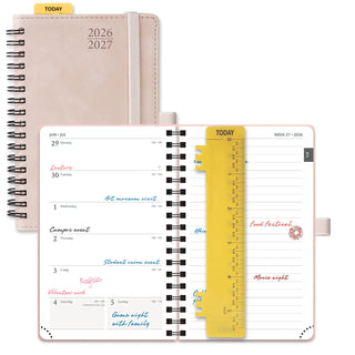 POPRUN 2026-2027 Academic Planner Pink