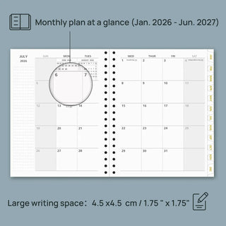 POPRUN 2026 Monthly Planner