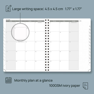 POPRUN 2025 Weekly Planner