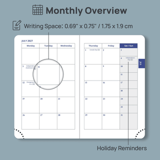 POPRUN Weekly Planner