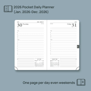 POPRUN 2026 Daily Planner