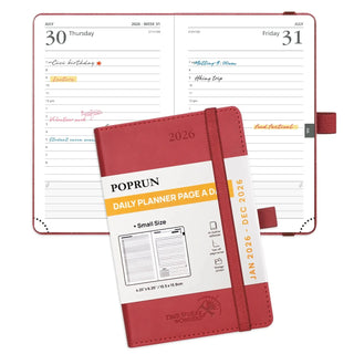 POPRUN 2026 Daily Planner Bordeaux