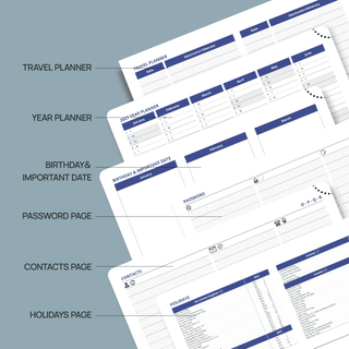 POPRUN 2026 Monthly Planner