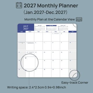 POPRUN 2026 Monthly Planner