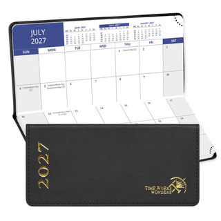 POPRUN 2026 Monthly Planner Black