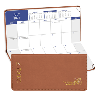 POPRUN 2026 Monthly Planner Brown