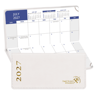 POPRUN 2026 Monthly Planner Ivory