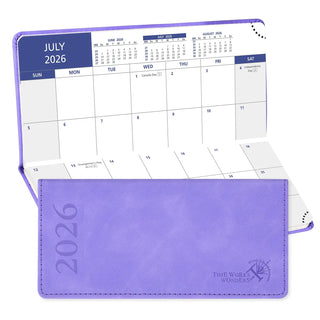 POPRUN 2026 Monthly Planner Lilac