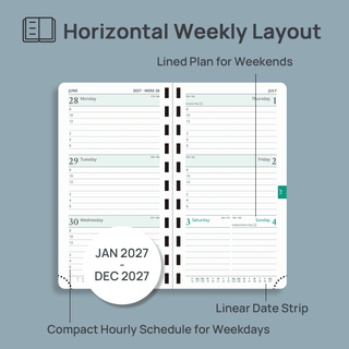 POPRUN 2027 Week Planner