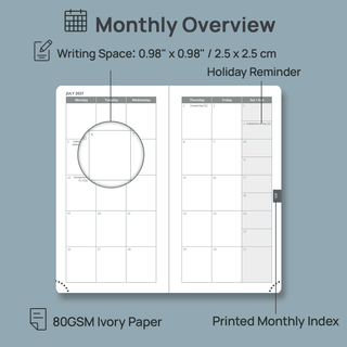POPRUN 2027 Week Planner