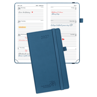 POPRUN 2027 Week Planner Night Sky Blue