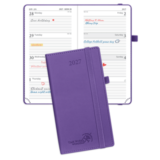 POPRUN 2027 Week Planner Purple