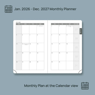 POPRUN 2026 Monthly Planner